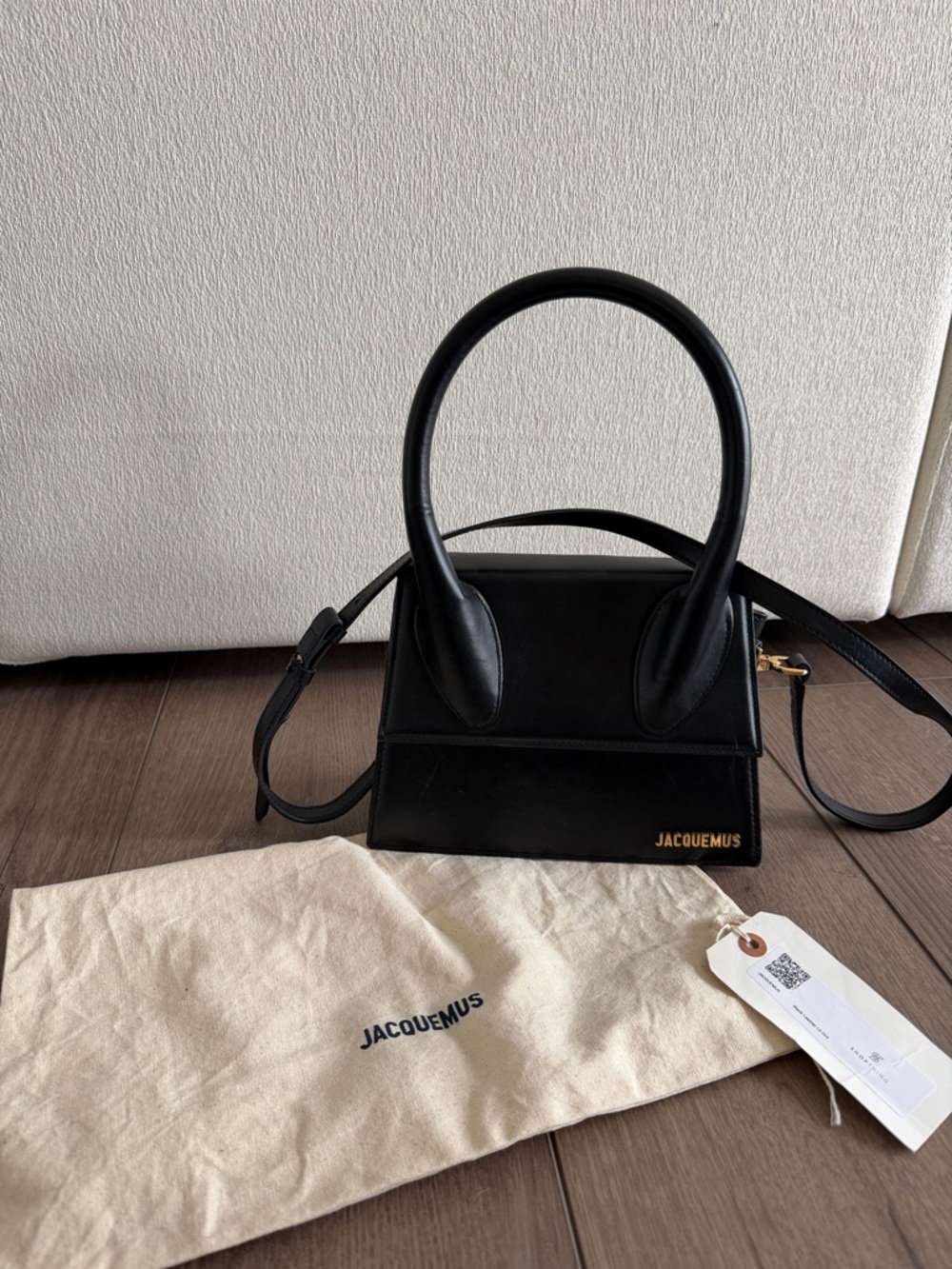 Jacquemus Black Le Chiquito Nano Top-Handle Mini Bag